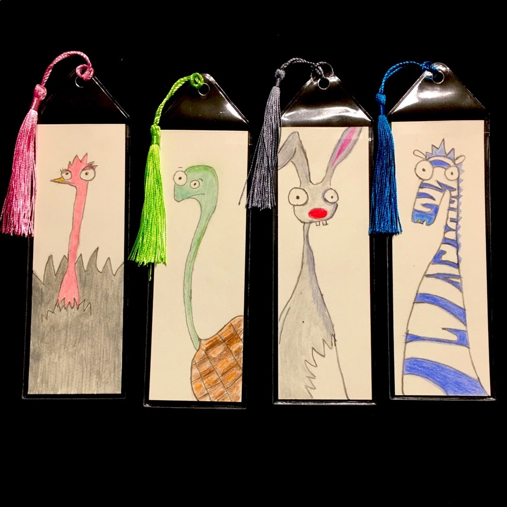 🐰Whimsical Bookmarks 🦓